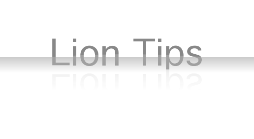 Lion Tips